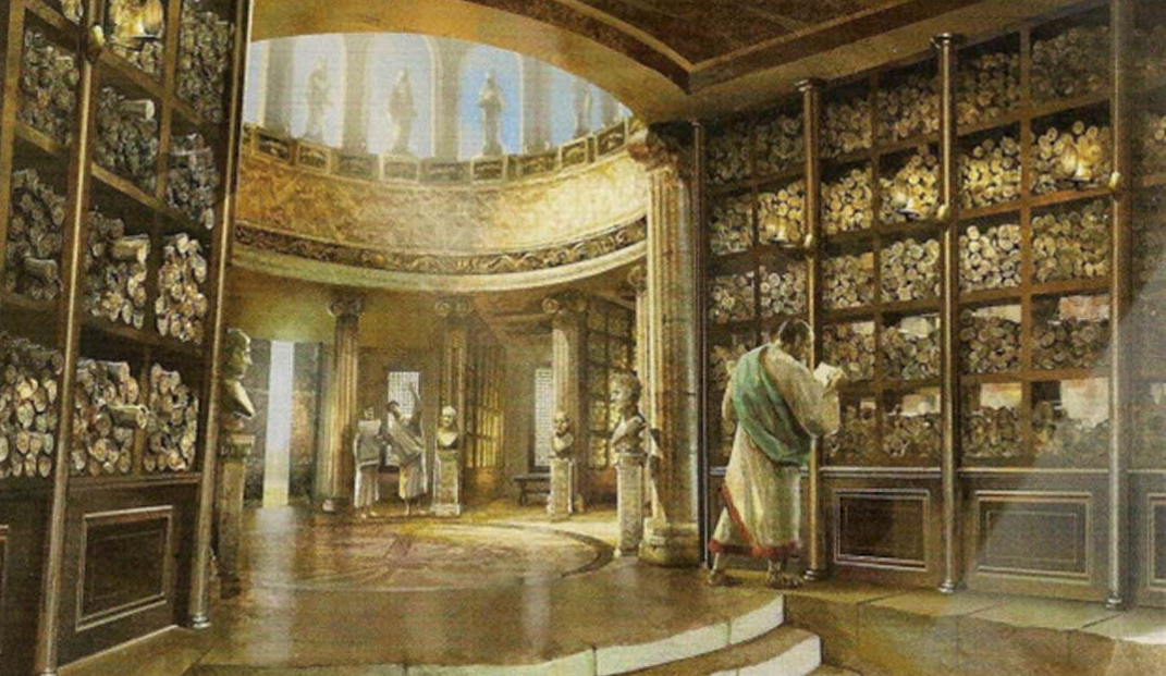 Sự trỗi dậy và lụi tàn của  Ðại thư viện Alexandria